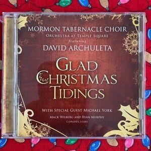 The Mormon Tabernacle Choir: Glad Christmas Tidings. Christmas CD.